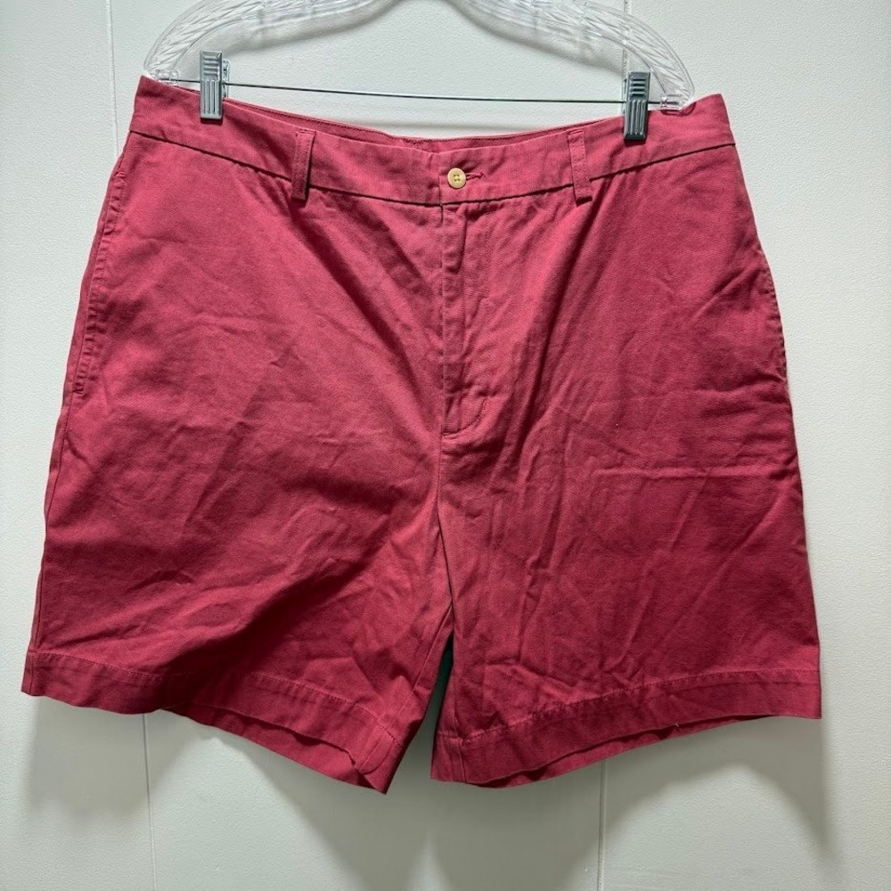Vineyard Vines Men's Red Chino Shorts Size 36 Casual‎ Preppy
